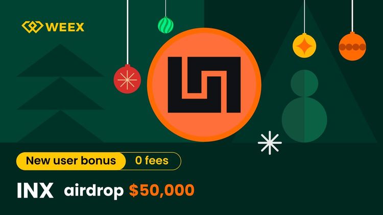 INX Airdrop: Earn From a 50,000 USDT Reward Pool on WEEX